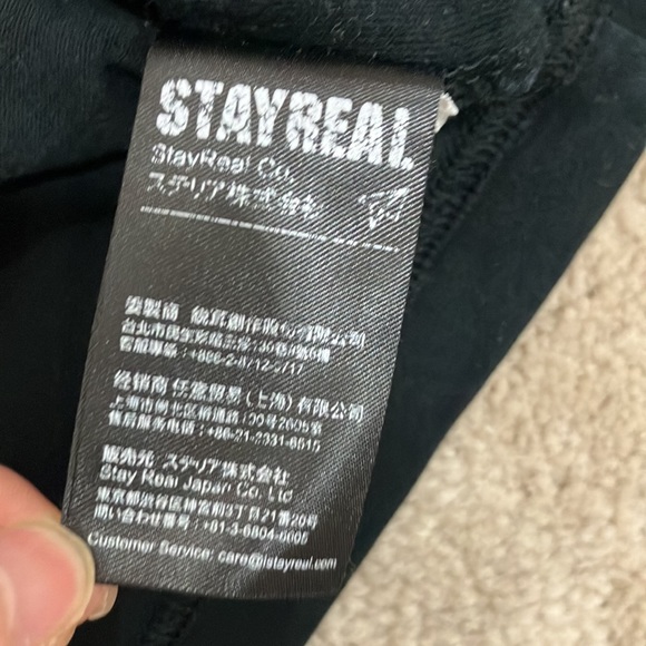 STAYREAL T men’s Size M color black - Picture 4 of 7